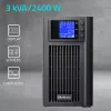 UPS QOLTEC Pure Sine Wave 3kVA 2400W koos AVR-i ja LCD-ekraaniga