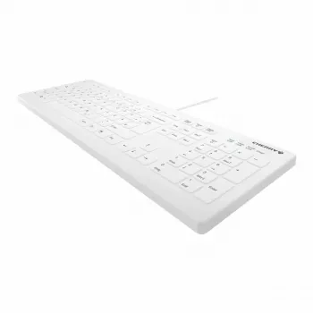 Contour Design Active Key Contour QuickClean meditsiiniline klaviatuur IP68 täissuuruses juhtmega valge DE C8112