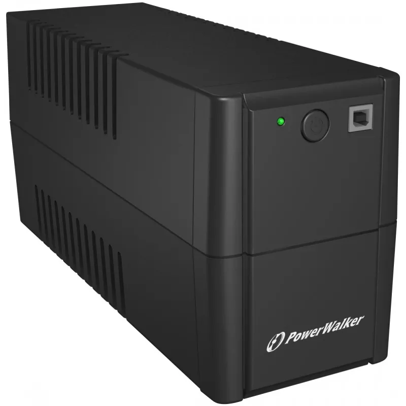 PowerWalker 10121070 katkematu toiteallikas (UPS) Line-Interactive 0.85 kVA 480 W 2 AC-pistikupesa
