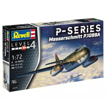 Plastikust lennukimudel REVELL Messerschmitt P.1099A-P-SER mõõtkavas 1/72