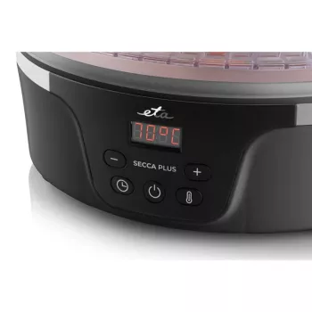 ETA | Kuivati | Võimsus 380 W | Kandikute arv 8 | Sisseehitatud taimer | Must