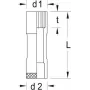 Löökpadrun Gedore 6258760