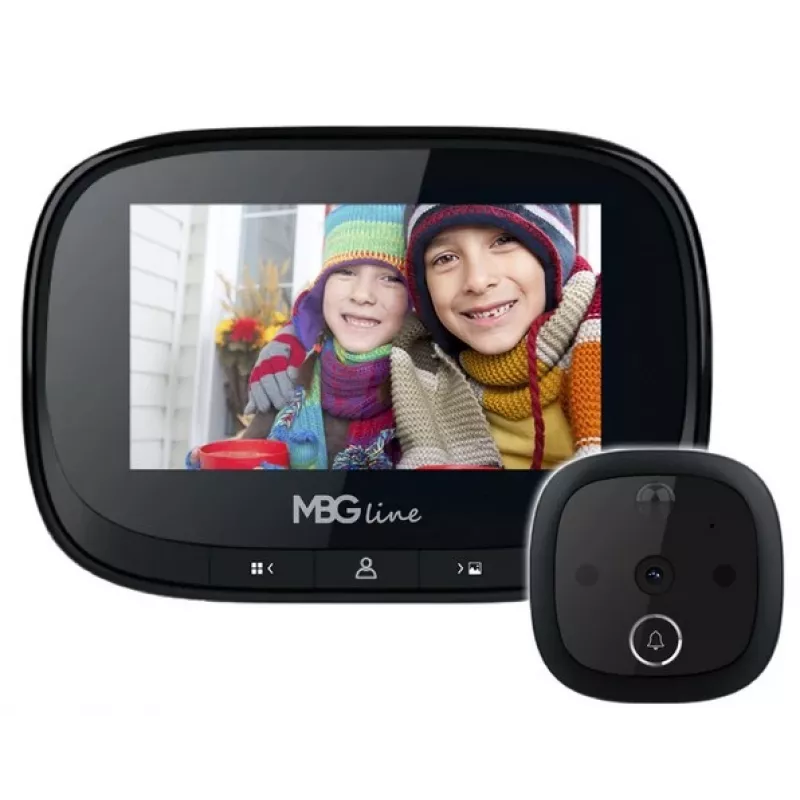 Uksepiiluava kaamera mbg line SF55 Must Edition 32802 — HD resolutsioon, öönägemine
