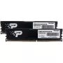 DIMM 16 GB DDR4-3200 (2x 8 GB) Dual-Kit, mälu, must, PSD416G3200K, Signature Line