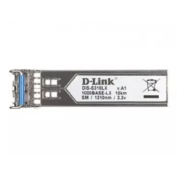 D-Link 1-pordiline Mini-GBIC SFP kuni 1000BaseLX tööstuslik transiiver