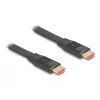 DeLOCK HDMI-kaabel 2m A-tüüp isane isasele 48 Gbit/s must