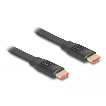 DeLOCK HDMI-kaabel 2m A-tüüp isane isasele 48 Gbit/s must