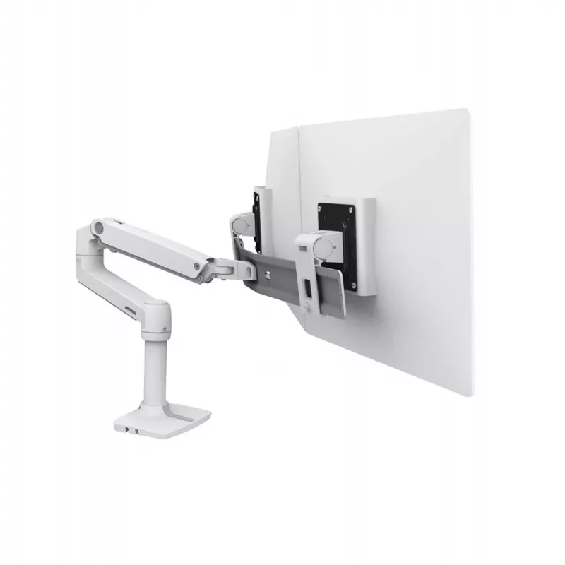 Lauakinnitus Ergotron LX seeria kahe otsese kuvari hoide 63,5 cm (25 tolli) valge