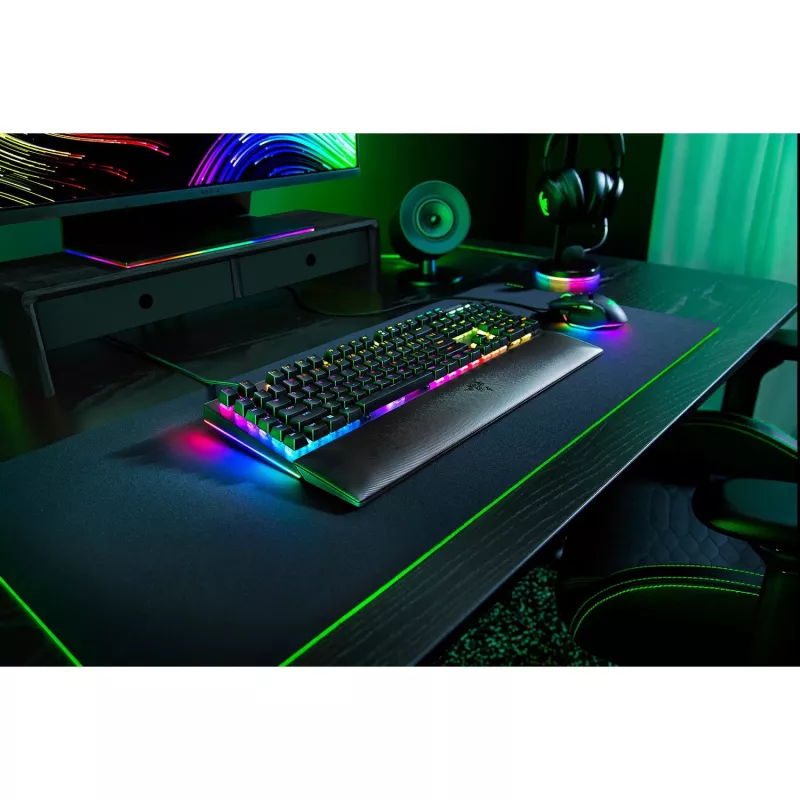 Razer MustWidow V4 - kollane Switch Linear - mehaaniline mänguklaviatuur