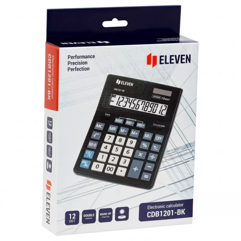 Eleven CDB1201-BK (EU) kontorikalkulaator