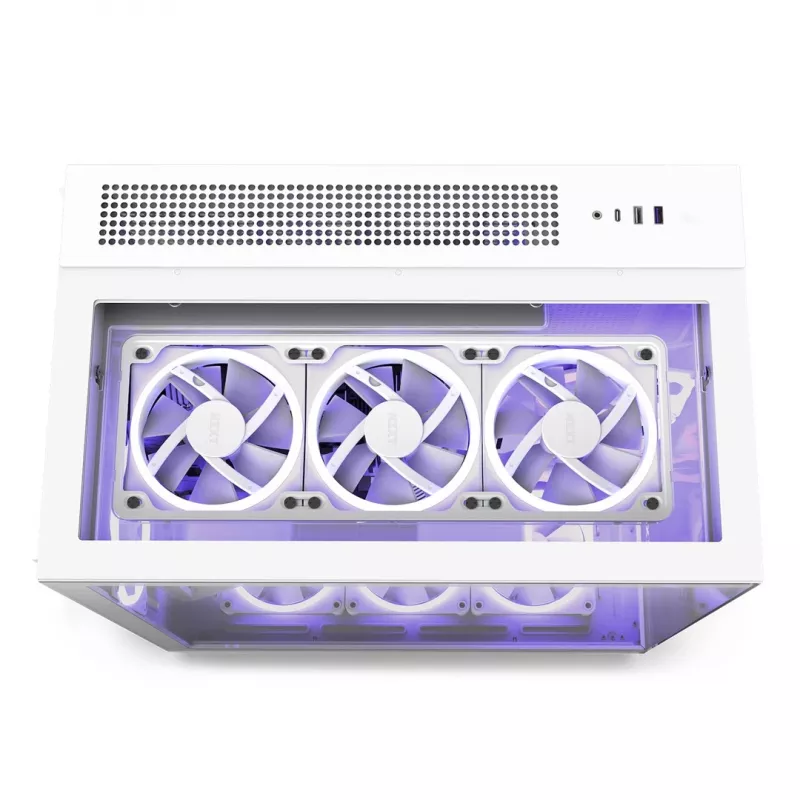 PC Case NZXT H9 Elite Midi Tower Valge
