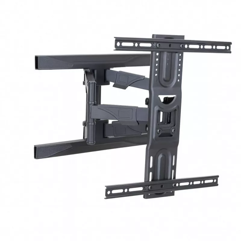 ART seinakinnitus LCD/LED-telerile 40–75 tolli, kuni 45 kg, kalde- ja pööramisfunktsiooniga, kõrgus 52–380 mm, max VESA 600x400