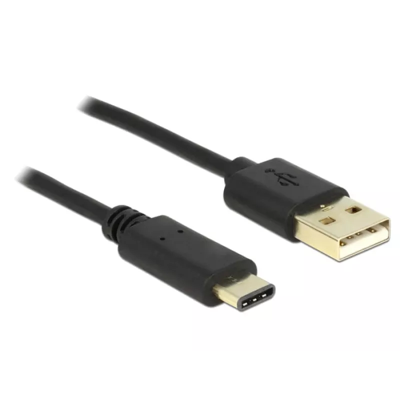 USB-kaabel DeLOCK 2m USB2.0-A/USB2.0-C Must