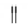 Wentronic goobay - USB-kaabel - USB-C (M) kuni USB-C (M) - USB2.0 3 A - 0,5 m - Must (66316)