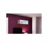 Cama Kapp VIGO 90 klaas 90/35/32 sonoma tamm/valge läikiv