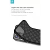 Pehme ümbris Devia Woven2 iPhone 11 Pro jaoks — kootud tekstuur, must