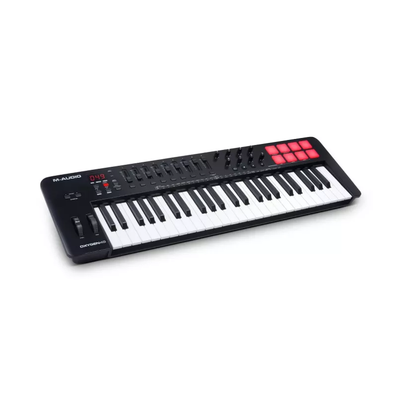M-AUDIO Oxygen 49 (MKV) MIDI-klaviatuur 49 klahvi USB Must