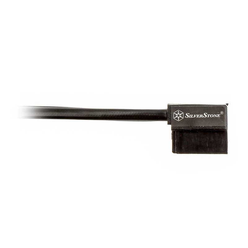 SilverStone SST-CP11B Super Low Profile SATA-kaabel - 50 cm, must