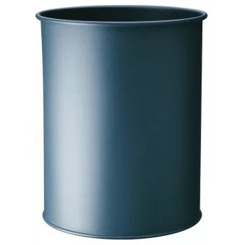 Vastupidav prügikast 330158 15 L ümmargune metallist antratsiit