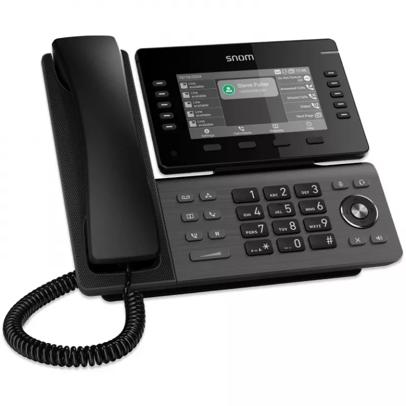 Snom D815W IP-telefon must TFT Wi-Fi