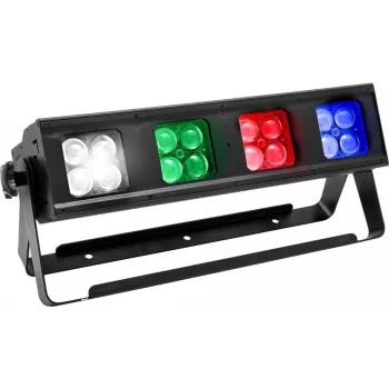 Valgustuslatt EUROLITE Zoom4Bar QCL RGBW 4-in-1 — suumitav LED pesuriba QCL LEDidega