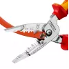 Kaablieemaldaja Knipex 13 76 200 ME 6 mm eemaldusvõimega Punane Roostevaba teras Kollane
