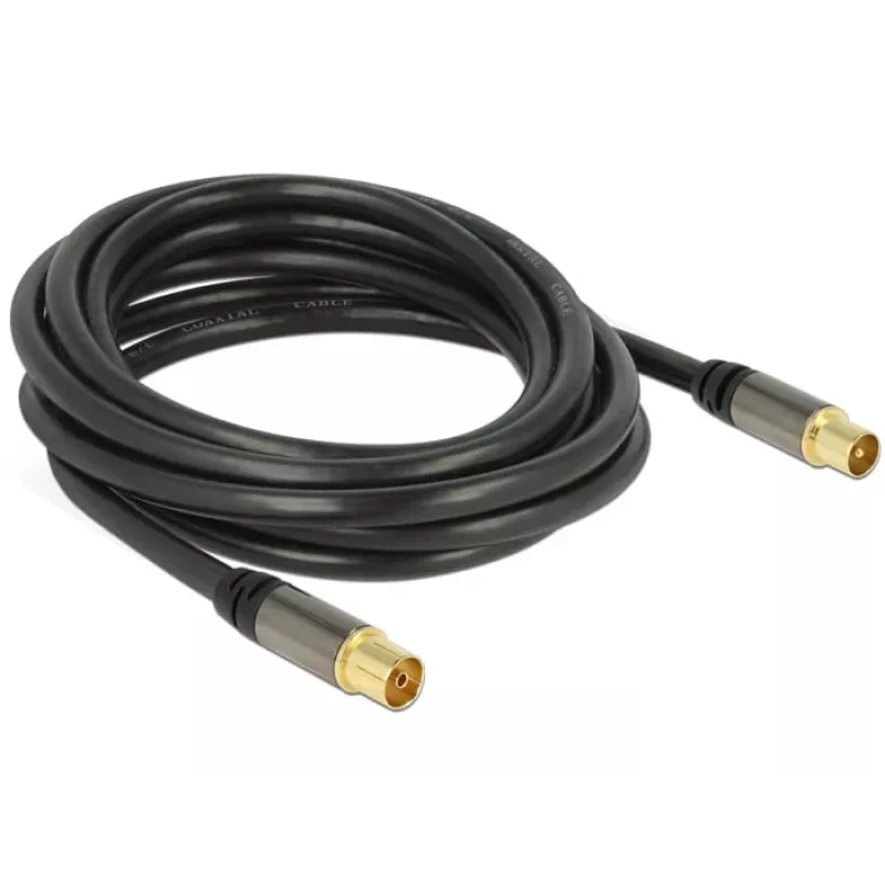 Koaksiaalkaabel DeLOCK 88924 IEC RG-6/U 3 m must