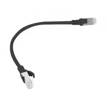 Võrgukaabel LANBERG PCU5-10CC-0025-BK RJ-45 Cat5e U/UTP 0,25 m Must