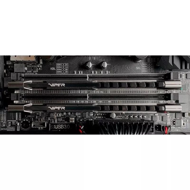 Lauaarvuti DDR4 64GB (2x32GB) 3200MHz PATRIOT Viper Steel 288‑kontaktiline DIMM CL16 1.35V