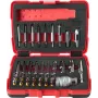 Kruviväljatõmbekomplekt ks tools 150 1/4 tolli 10 mm 34-osaline kahjustatud ja ümaraks keeratud kruvidele