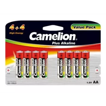 Aluselised patareid CAMELION AA LR6 Plus — 8 tk, AA (LR6)