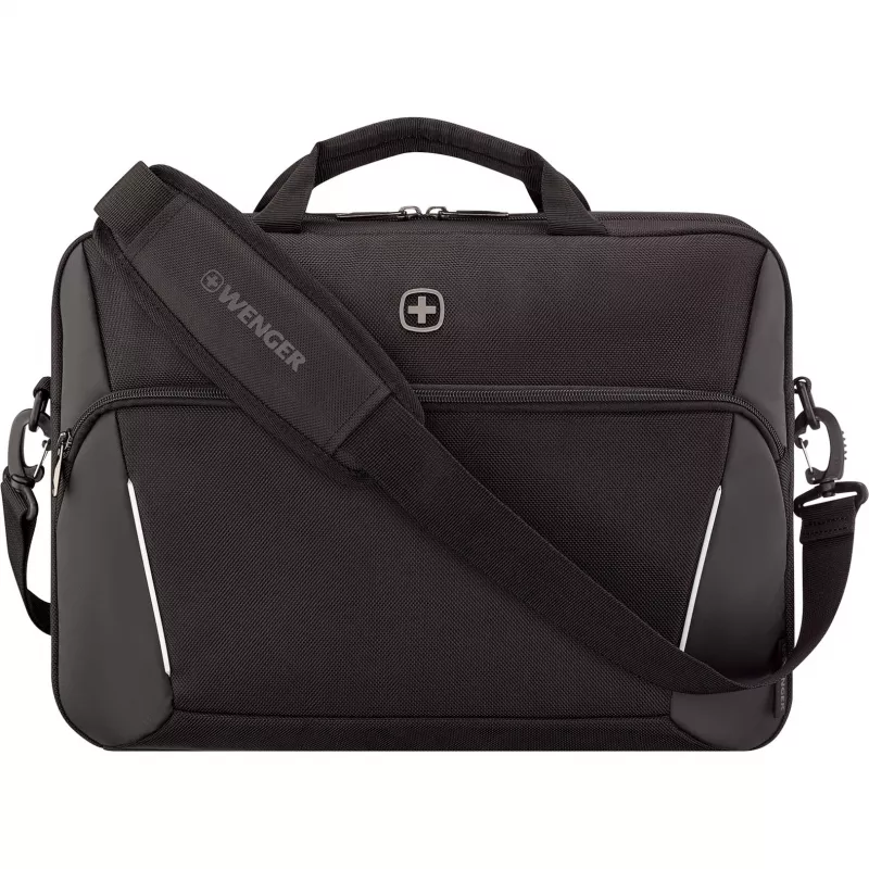 Sülearvuti portfell Wenger XE Compact Brief 16 tahvelarvuti taskuga, must