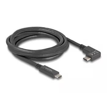 DeLOCK USB-kaabel USB USB-C isane USB USB-C isasele nurga all 2 m 5 Gbps 4K PD 60 W