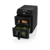 Princess Double Stack Airfryer | 182490 | Võimsus 3000 W | Mahutavus 11,2 L | Must