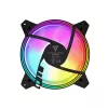 120 mm korpuse ventilaator MODECOM VOLCANO APEX 120 ARGB must