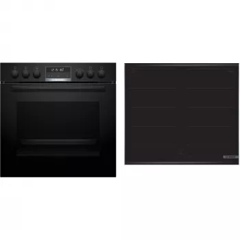 Bosch HEG578BB4 + NVQ645CB6E toiduvalmistusseadmete komplekt Induktsioonpliit Elektriline