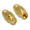 DeLOCK - Antenni adapter - SMA (E) - SMA (E) (88478)