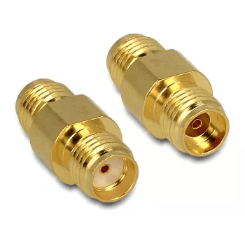 DeLOCK - Antenni adapter - SMA (E) - SMA (E) (88478)