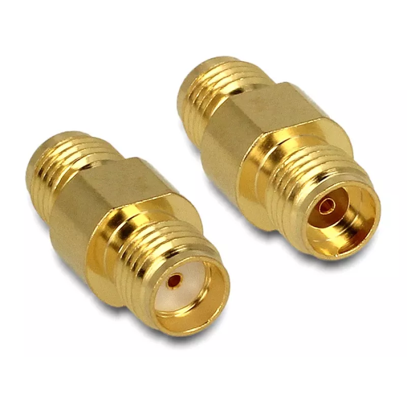 DeLOCK - Antenni adapter - SMA (E) - SMA (E) (88478)