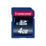 Flash Memory Transcend 4GB SDHC Class 10 TS4GSDHC10