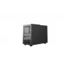 Arvutikorpus DeepCool CH160 PLUS Small Form Factor SFF ATX/mATX, karastatud klaas, USB-C, must