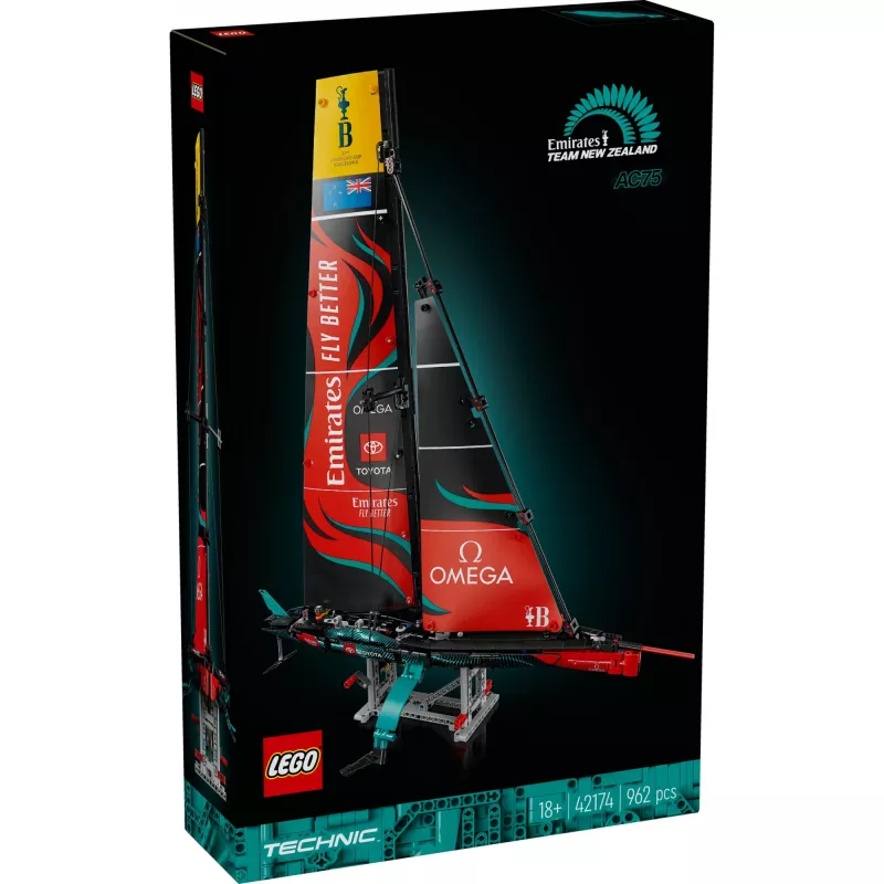 LEGO TECHNIC 42174 Emirates Team uus Zealand AC75 Yacht