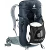 Seljakott DEUTER Trail 18 I — päevakott, 18 L, must/põlevkivihall