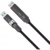 USB4 HDMI kaabel 4smarts ComboCord 240W 1,5 m – USB4-lt HDMI-le, 240W toiteedastus, 1,5 m pikkus
