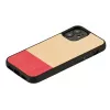 Kaitsev telefoniümbris man and wood iPhone 12 mini jaoks — must