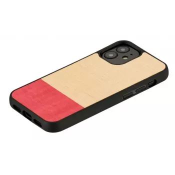 Kaitsev telefoniümbris man and wood iPhone 12 mini jaoks — must