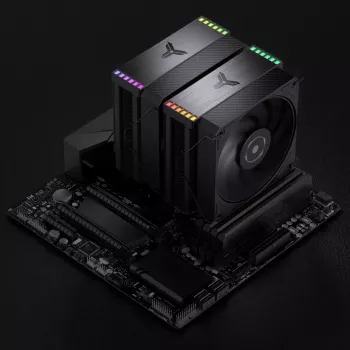 Protsessori jahuti Jonsbo HX6280 PWM RGB 130 mm, must