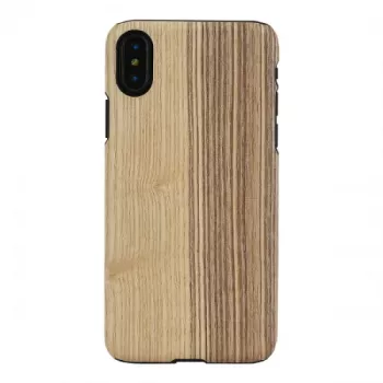 man and wood nutikorpust iPhone X/XS-ile — vintage oliivmust