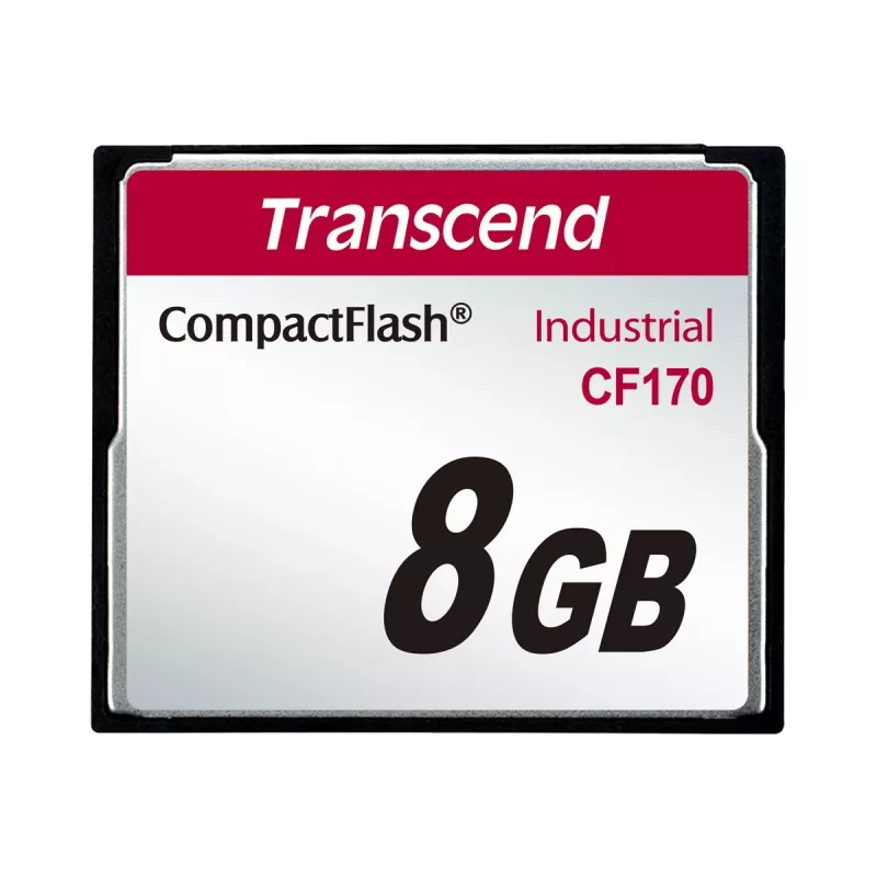 Transcend Industrial - Välkmälukaart - 8GB - 170x - CompactFlash (TS8GCF170)