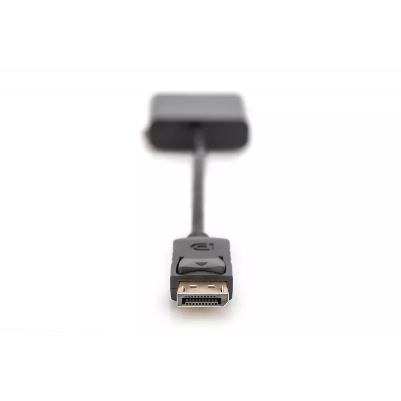Assmann DisplayPort adapterkaabel. DP - DVI (24+5) M/F. 0,15 m lukustusega. DP 1.1 ühilduv. UL. must, varjestuseta. 32AWG (AK-340409-001-S)